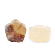 Perlen Naturstein Achat Flower Multicolour