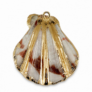 Anh&auml;nger Muschel Special Scallop Ivory-gold