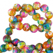 Keramik Perlen 8mm Multicolor