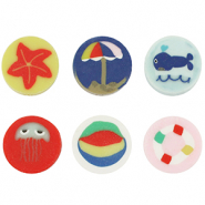 Polymer Perlen Beach Multicolour