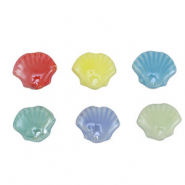 Keramik Perlen Shell Multicolour