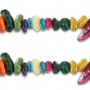 Perle Muschel Chipstone Multicolour