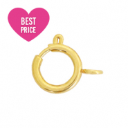 Zubeh&ouml;r aus Stainless Steel - Rostfreiem Stahl Verschluss 6x8mm Gold