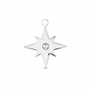 Anh&auml;nger aus Stainless Steel - Rostfreiem Stahl Star Silver