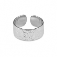 Stainless Steel - Rostfrei Stahl Ringe ''Love'' Silver