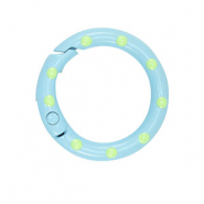 Farbiges Zubeh&ouml;r F&uuml;r Schl&uuml;ssel Anh&auml;nger Ring Light blue-green
