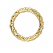 Zubeh&ouml;r Schl&uuml;ssel F&uuml;r Anh&auml;nger Ring Twisted Gold