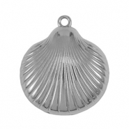 Anh&auml;nger aus Stainless Steel - Rostfreiem Stahl Shell Silver