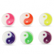 Acryl Buchstaben Yin & Yang Multicolor