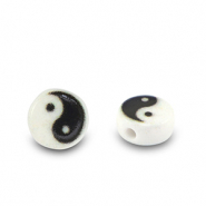 Acryl Buchstaben Yin & Yang White-black