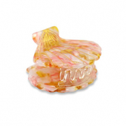 Haarschmuck hair clamp Shell Pink-gold