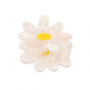 Haarschmuck hair clamp Flower Light pink