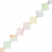 Perle Muschel Clover Multicolour pastel