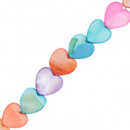 Perle Muschel Heart Multicolour