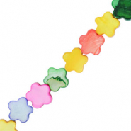 Perle Muschel Flower Multicolour