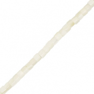 Perle Muschel Tube White
