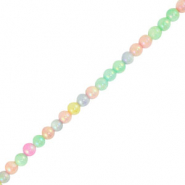 Perle Muschel Round Pastel multicolor