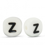 Keramik Buchstaben Z White-black