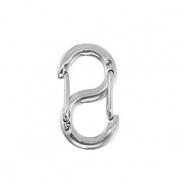 Zubeh&ouml;r aus Stainless Steel - Rostfreiem Stahl Karabiner S-shaped Silver