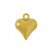 Anh&auml;nger aus Stainless Steel - Rostfreiem Stahl Heart Gold