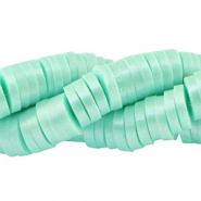 Perlen Katsuki 6mm Soft mint-pearl shine coating