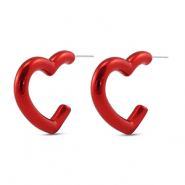 Musthave Ohrringe Heart Red