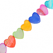 Perle Muschel Heart Multicolour