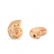 Perlen Griechische Keramik DQ Shell Orange