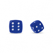 Perlen Acryl Dice Dark blue