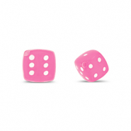 Perlen Acryl Dice Pink