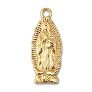 Anh&auml;nger Metall Praying Woman Gold