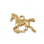 Anh&auml;nger Metall Running Horse Gold