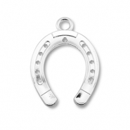 Anh&auml;nger Metall Horseshoe Silver