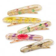 Mixed-haaraccessoires haarclip Dried Flowers Mixed colors