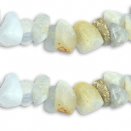 Perle Chips Steine Achat Lilac