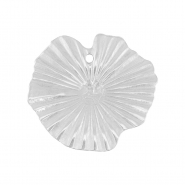 Anh&auml;nger aus Stainless Steel - Rostfreiem Stahl Lillypad Silver