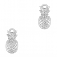 Anh&auml;nger aus Stainless Steel - Rostfreiem Stahl Pineapple Silver