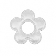 Anh&auml;nger/Zwischenst&uuml;ck aus Stainless Steel - Rostfreiem Stahl Flower Silver