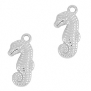 Anh&auml;nger aus Stainless Steel - Rostfreiem Seahorse Silver
