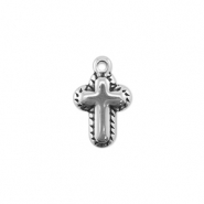 Anh&auml;nger aus Stainless Steel - Rostfreiem Cross Silver