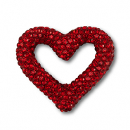 Perlen Bohemian Heart Red