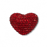Perlen Bohemian Heart Red