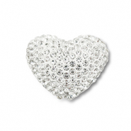 Perlen Bohemian Heart Silver