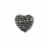 Perlen Bohemian Heart Anthracite