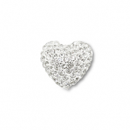 Perlen Bohemian Heart Silver