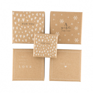 (Geschenk-)Boxen f&uuml;r Schmuck Brown