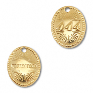 BY31&reg; Anh&auml;nger aus Stainless Steel - Rostfreiem Engelszahlen 444 / Protection Gold