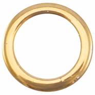 DQ Metall dichter Ring 18mm Gold (Nickelfrei)