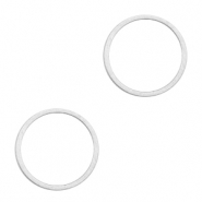 Zubeh&ouml;r Metall DQ dichter Ring 15mm Antik silber (Nickelfrei)