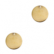 DQ Metall f&uuml;r ImpressArt Anh&auml;nger 10mm Antik bronze (Nickelfrei)